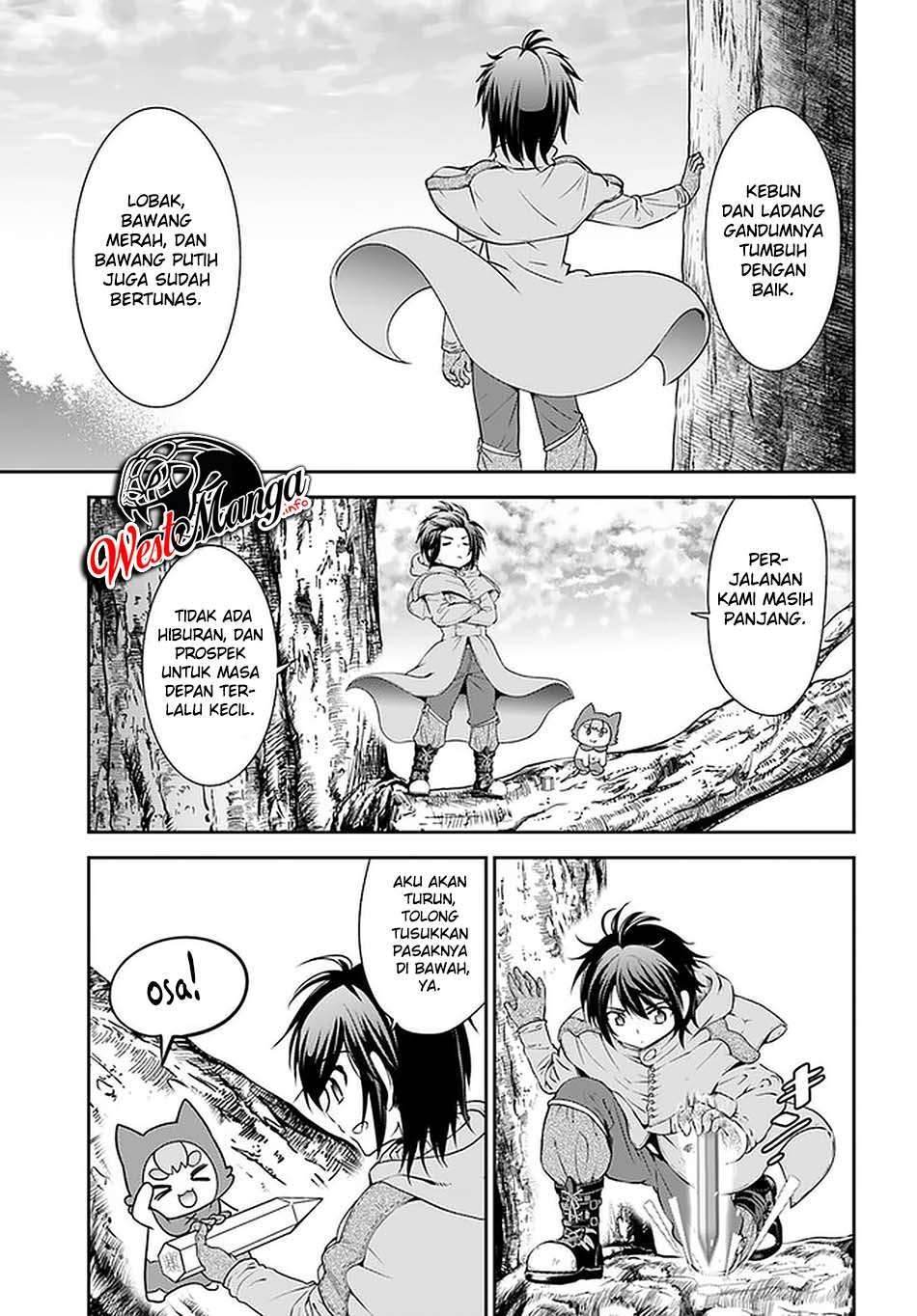 Tenohira Kaitakumura de Isekai Kenkouki ~Fueteku Yome-tachi to Nonbiri Mujintou Raifu~ Chapter 24