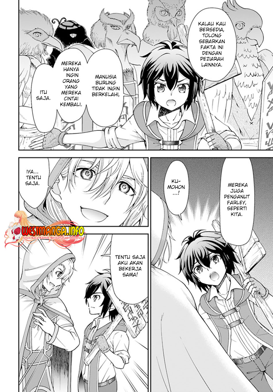 Tenohira Kaitakumura de Isekai Kenkouki ~Fueteku Yome-tachi to Nonbiri Mujintou Raifu~ Chapter 31