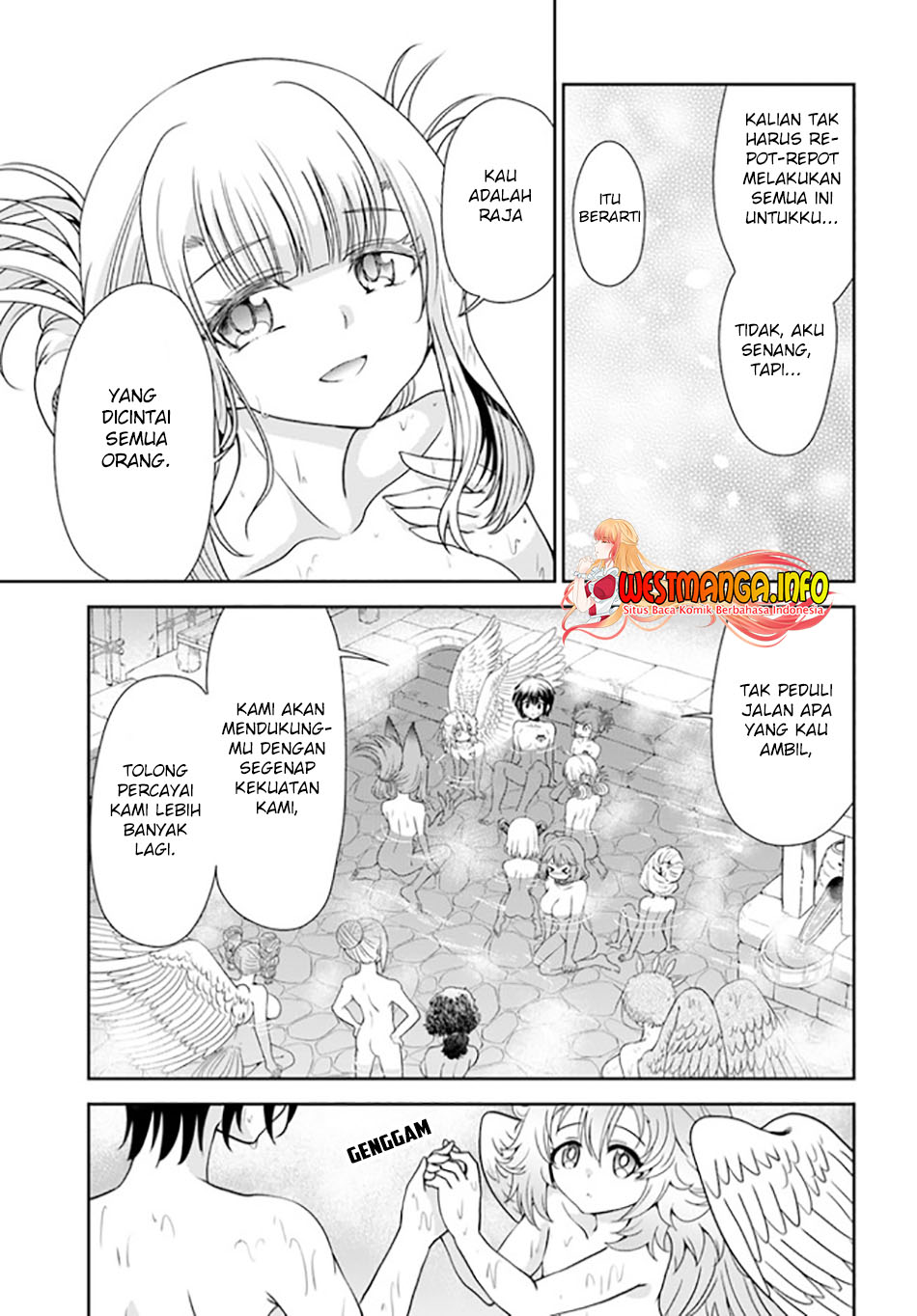 Tenohira Kaitakumura de Isekai Kenkouki ~Fueteku Yome-tachi to Nonbiri Mujintou Raifu~ Chapter 33