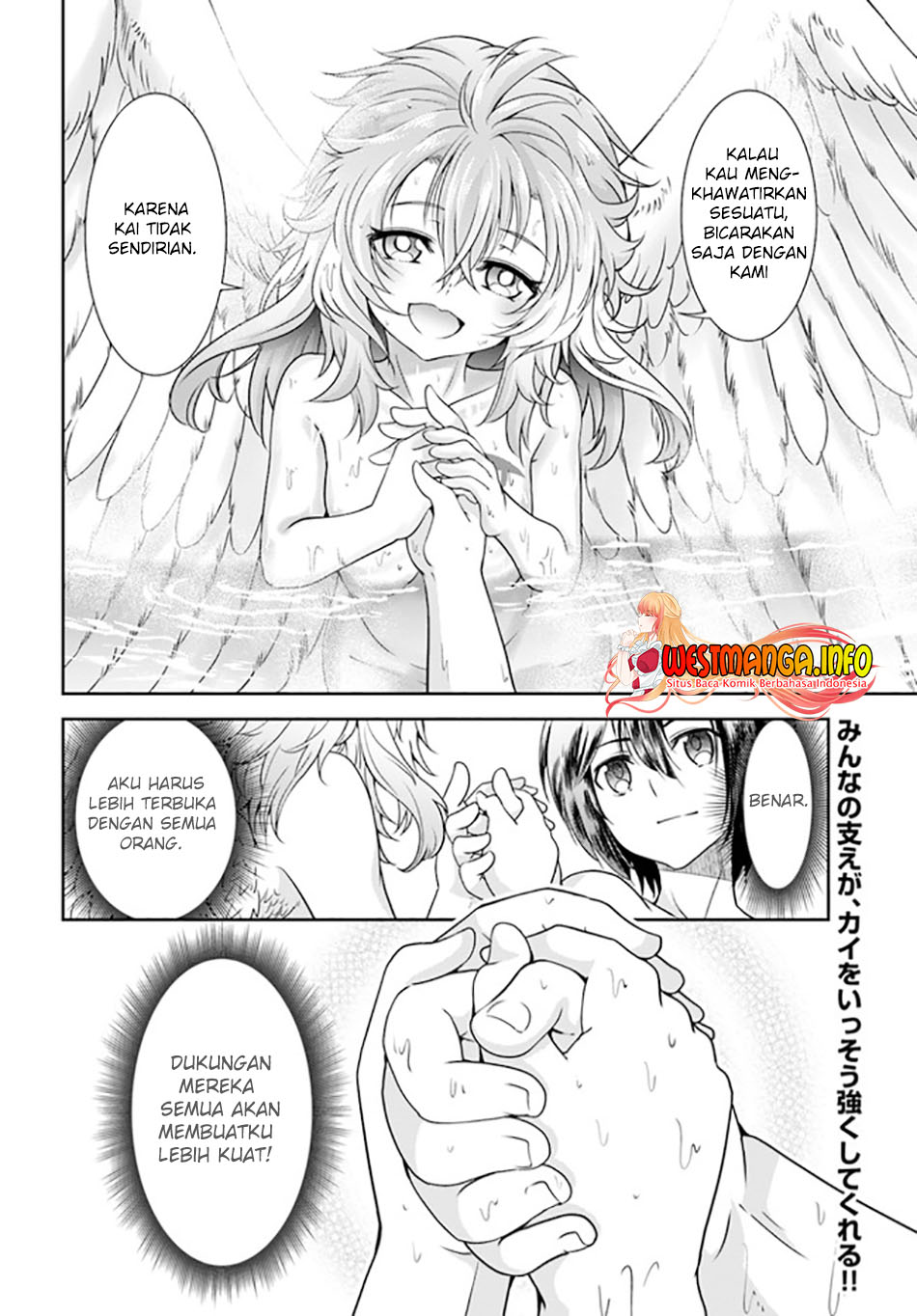 Tenohira Kaitakumura de Isekai Kenkouki ~Fueteku Yome-tachi to Nonbiri Mujintou Raifu~ Chapter 33