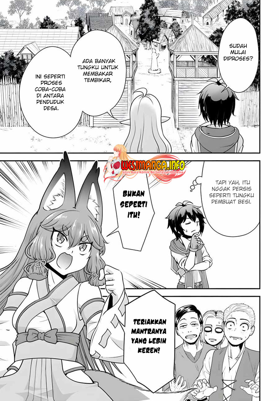 Tenohira Kaitakumura de Isekai Kenkouki ~Fueteku Yome-tachi to Nonbiri Mujintou Raifu~ Chapter 34