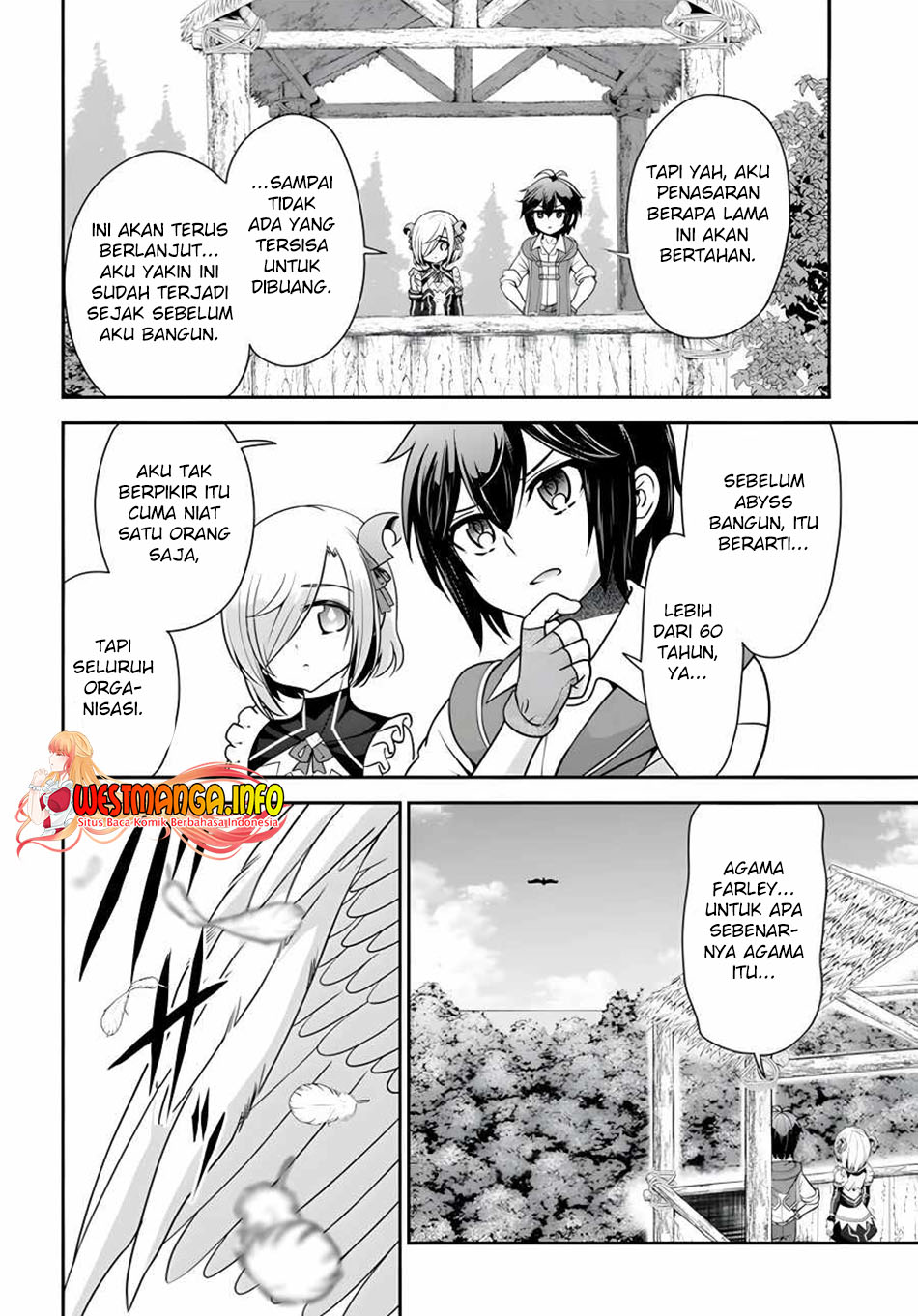 Tenohira Kaitakumura de Isekai Kenkouki ~Fueteku Yome-tachi to Nonbiri Mujintou Raifu~ Chapter 34