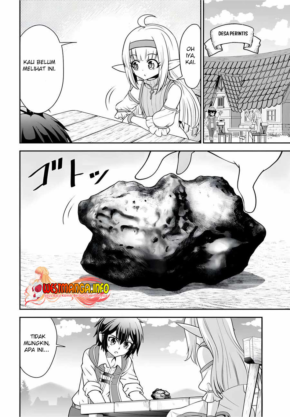 Tenohira Kaitakumura de Isekai Kenkouki ~Fueteku Yome-tachi to Nonbiri Mujintou Raifu~ Chapter 34