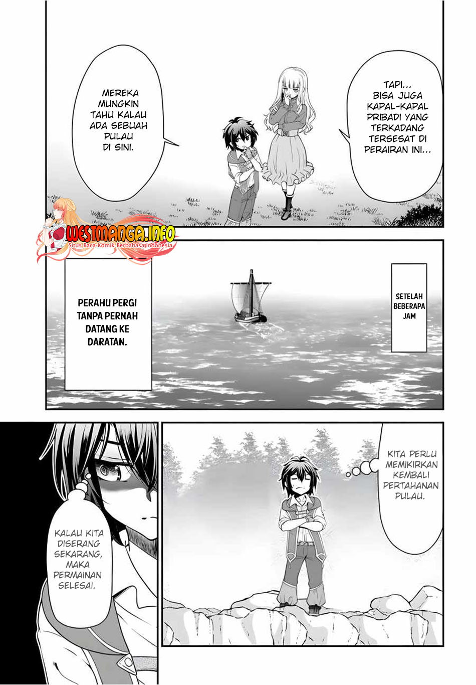 Tenohira Kaitakumura de Isekai Kenkouki ~Fueteku Yome-tachi to Nonbiri Mujintou Raifu~ Chapter 34