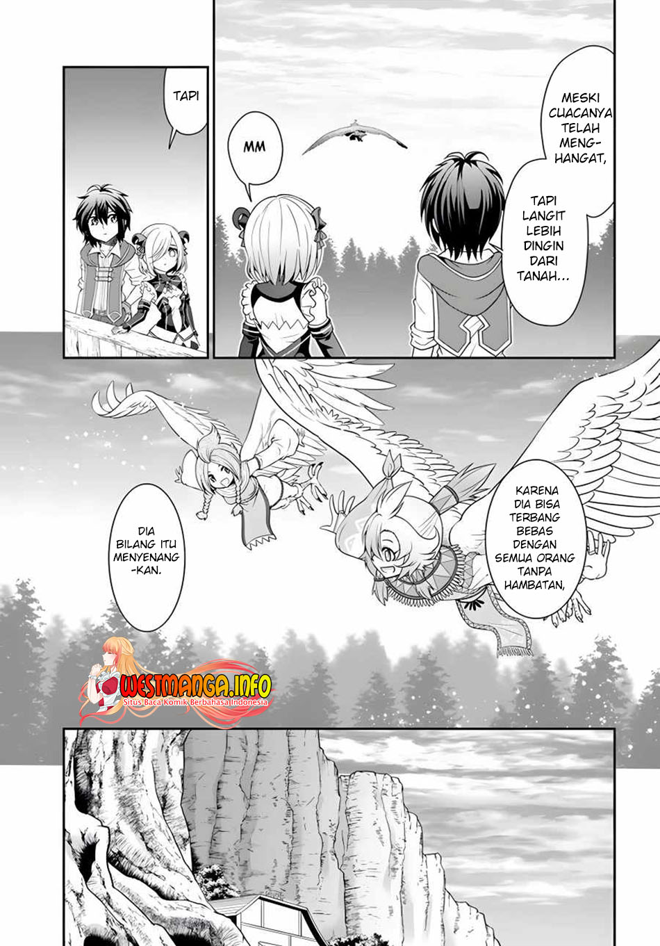 Tenohira Kaitakumura de Isekai Kenkouki ~Fueteku Yome-tachi to Nonbiri Mujintou Raifu~ Chapter 34