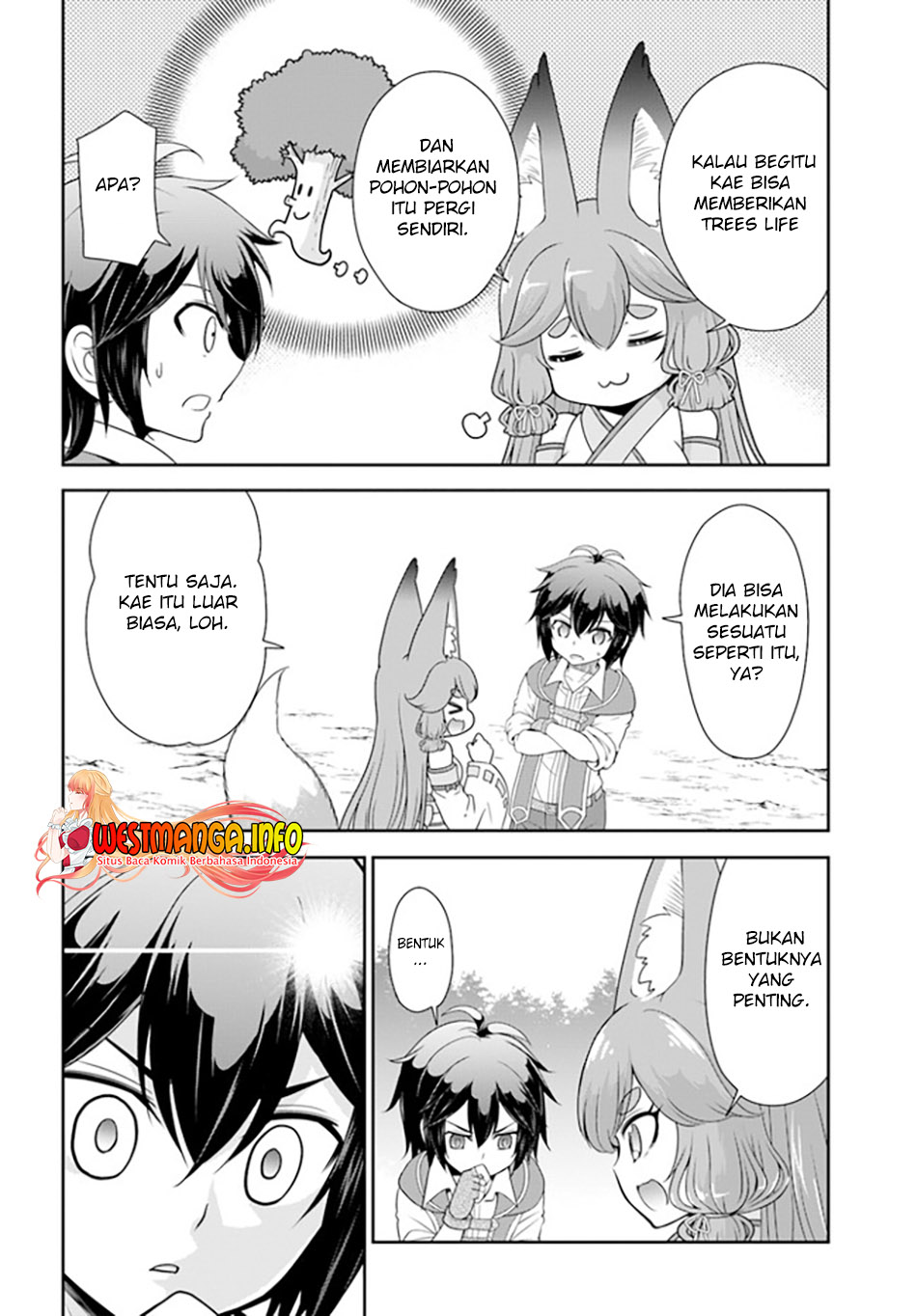 Tenohira Kaitakumura de Isekai Kenkouki ~Fueteku Yome-tachi to Nonbiri Mujintou Raifu~ Chapter 36