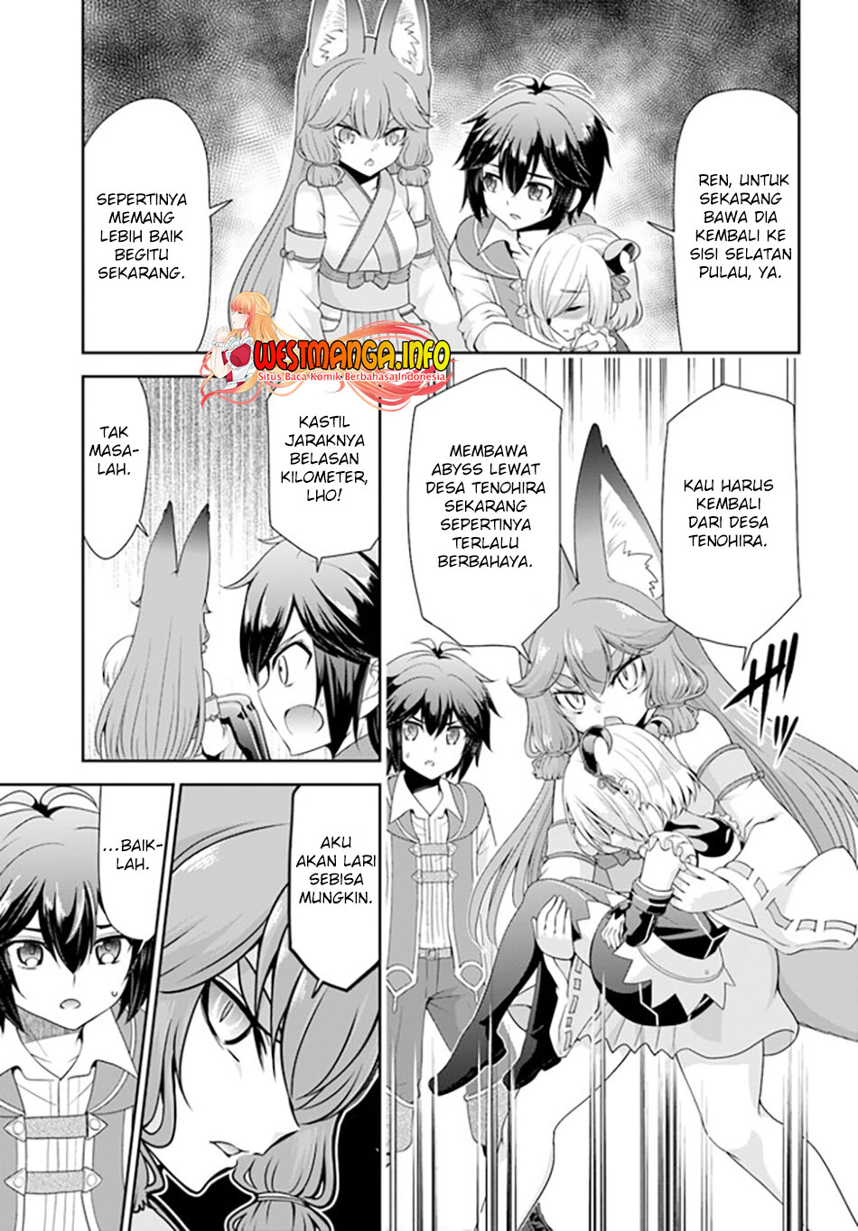 Tenohira Kaitakumura de Isekai Kenkouki ~Fueteku Yome-tachi to Nonbiri Mujintou Raifu~ Chapter 36