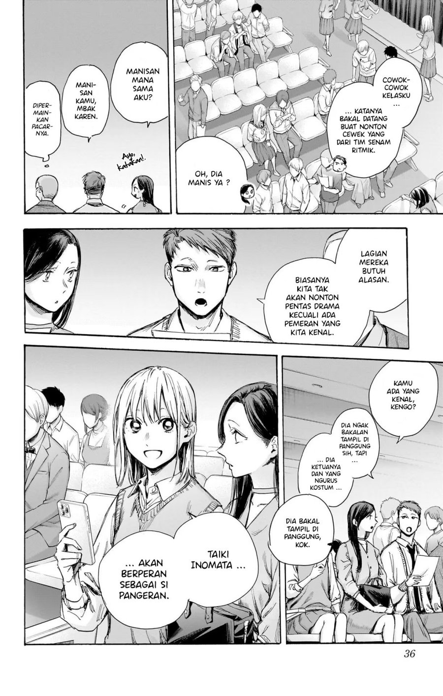 Ao no Hako Chapter 63