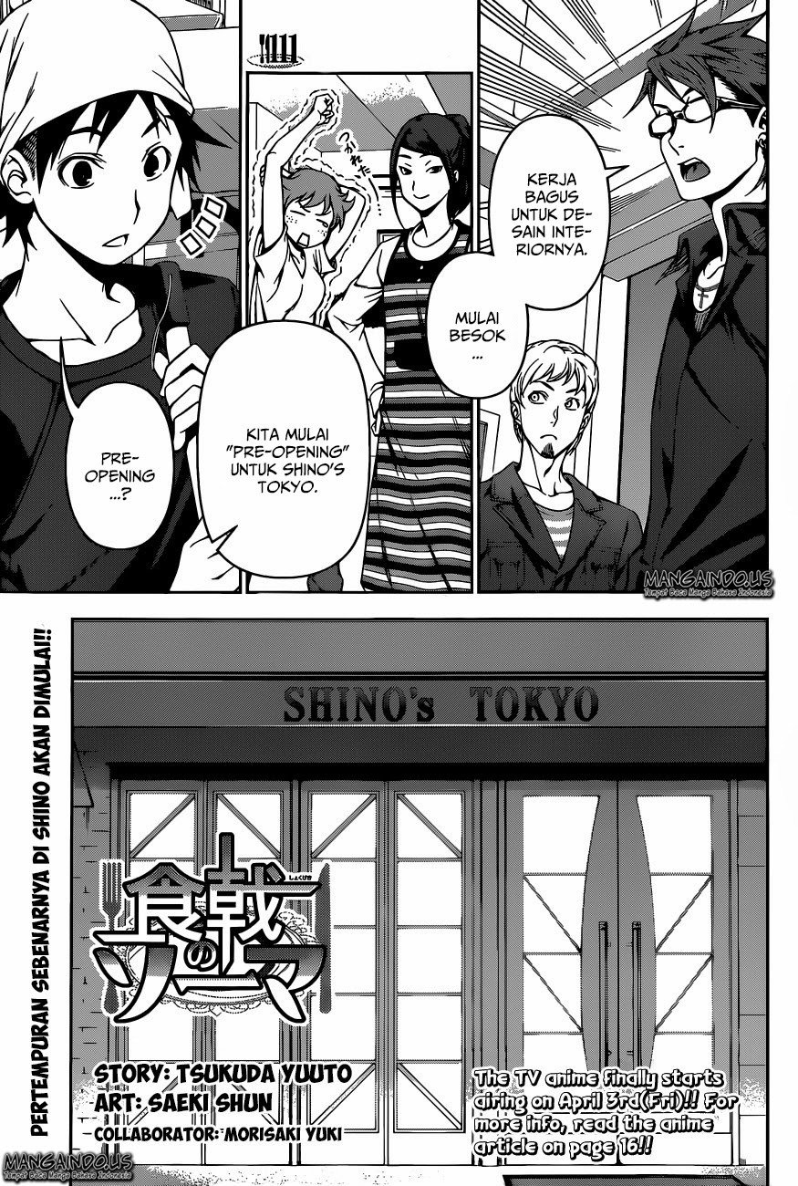 Shokugeki no Soma Chapter 111