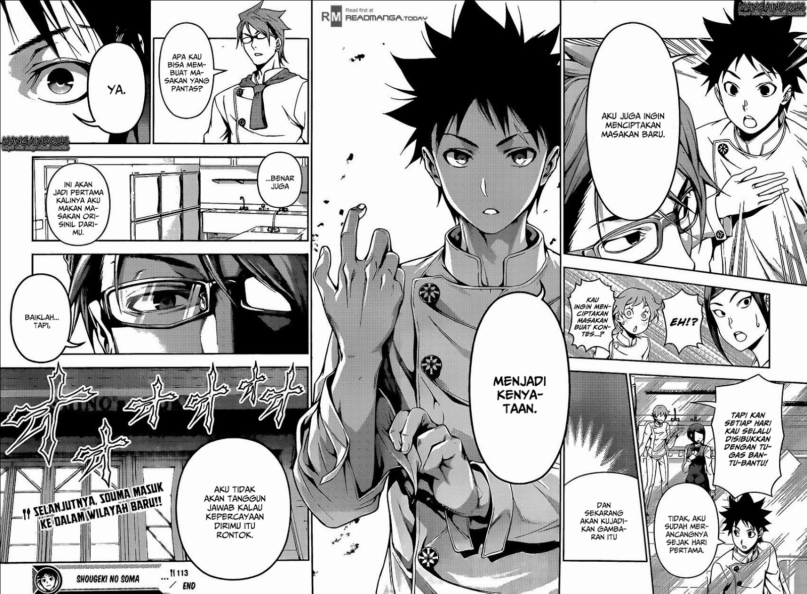 Shokugeki no Soma Chapter 113