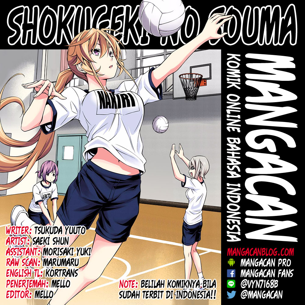 Shokugeki no Soma Chapter 168