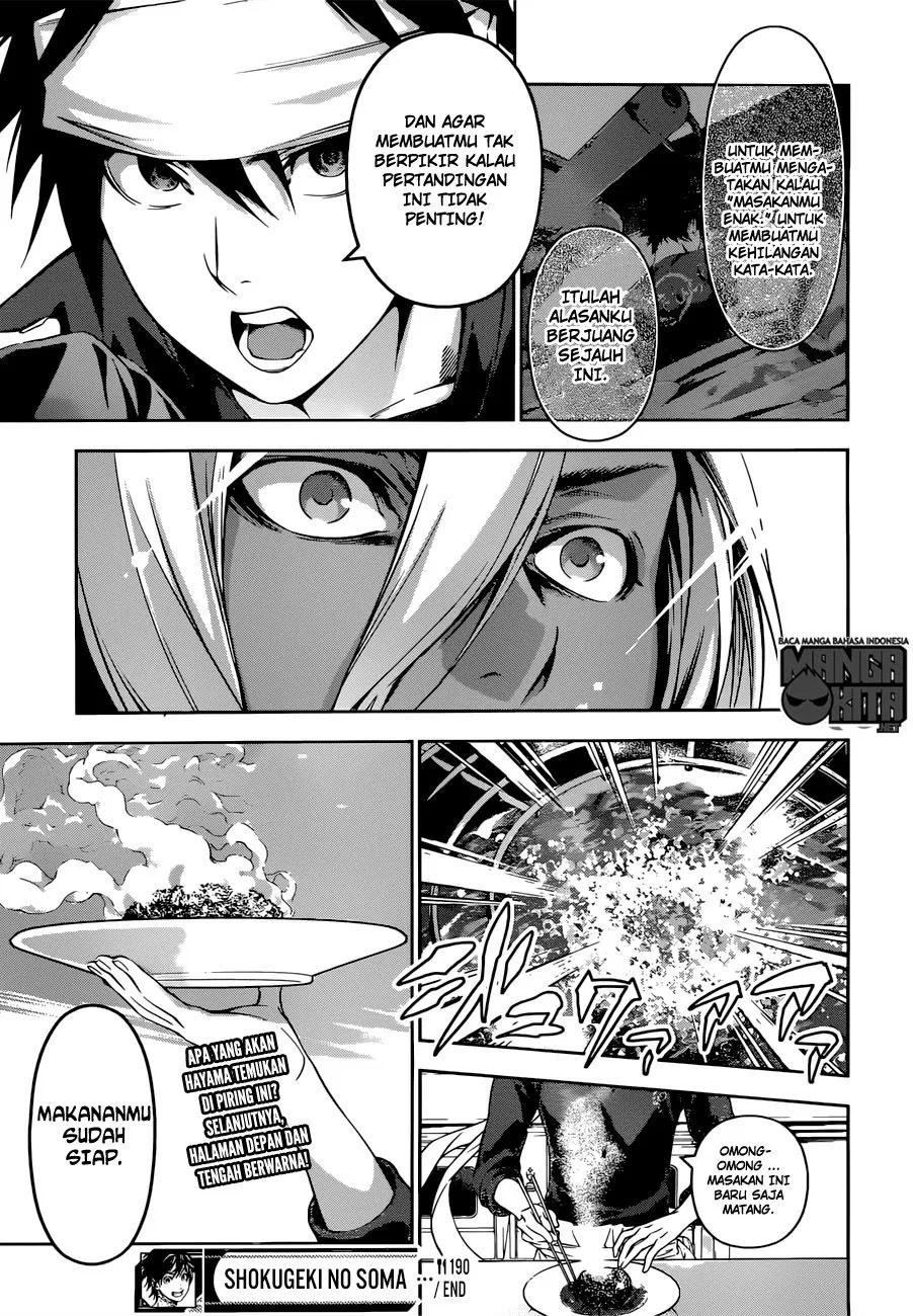 Shokugeki no Soma Chapter 190