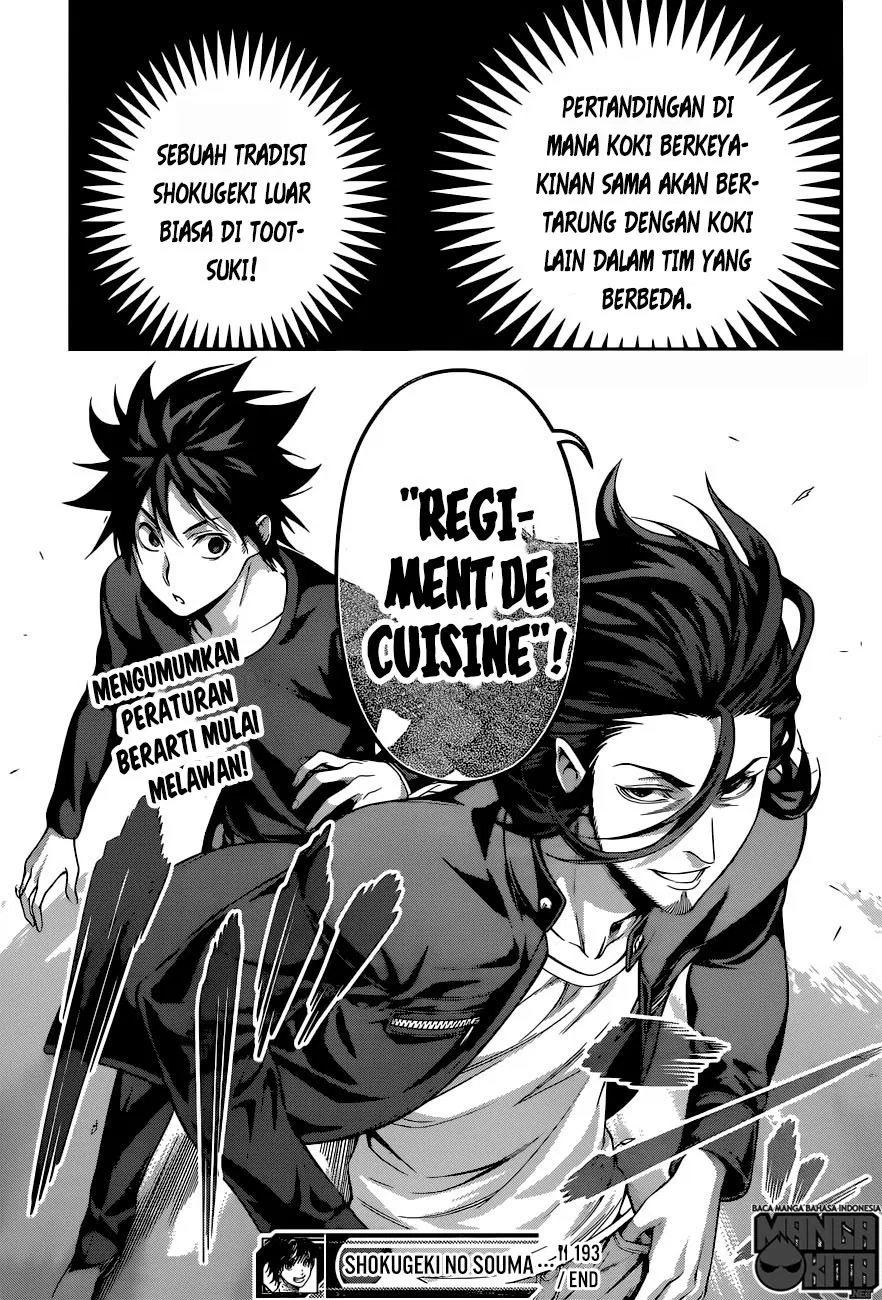 Shokugeki no Soma Chapter 193