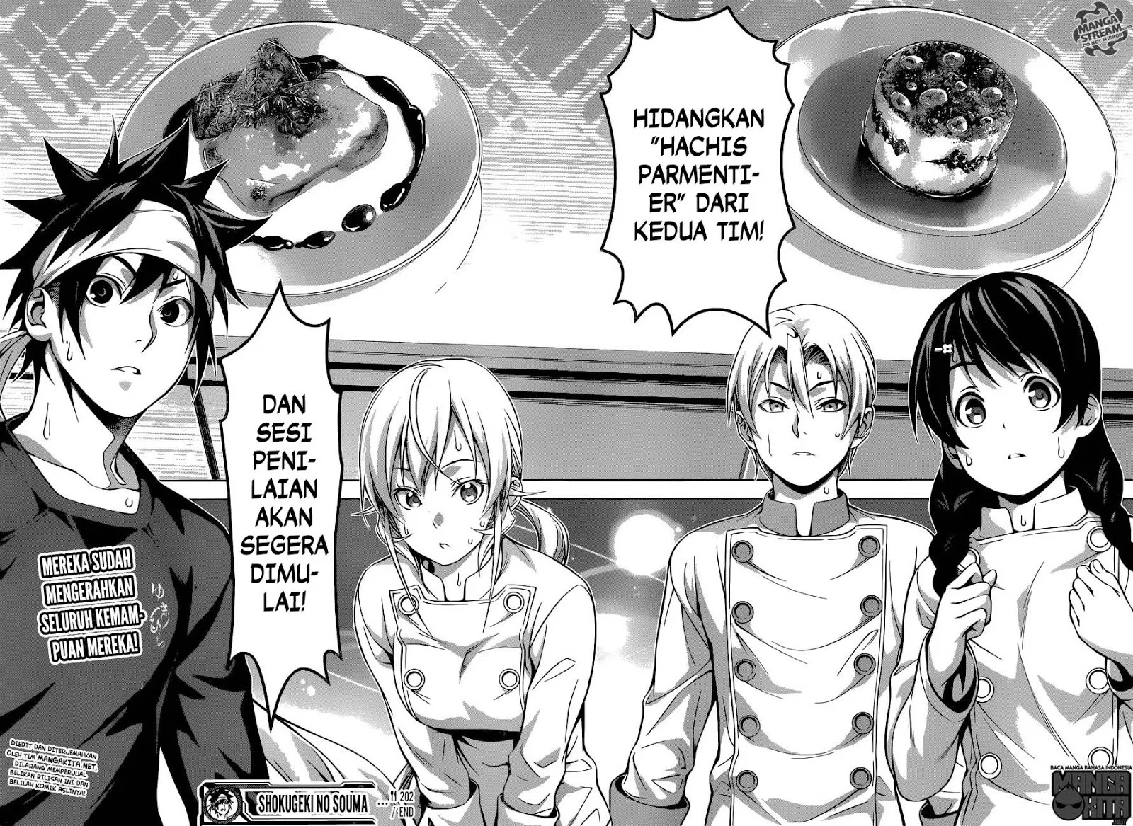 Shokugeki no Soma Chapter 202