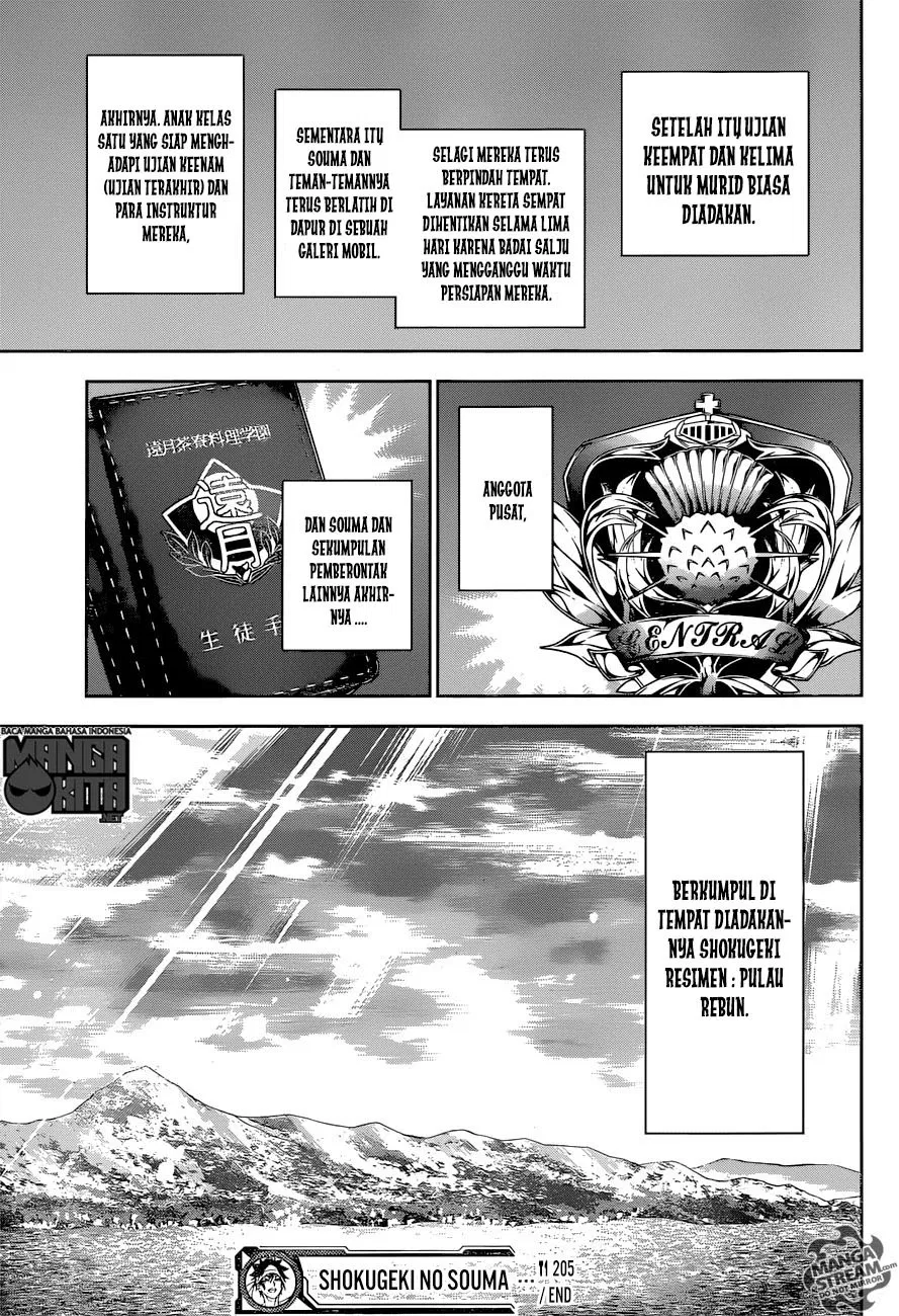 Shokugeki no Soma Chapter 205