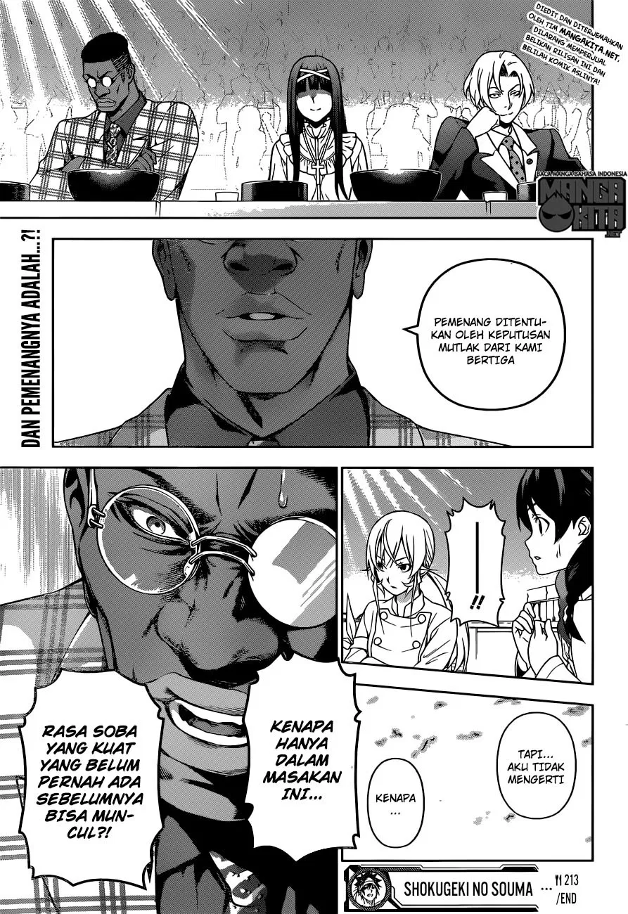 Shokugeki no Soma Chapter 213