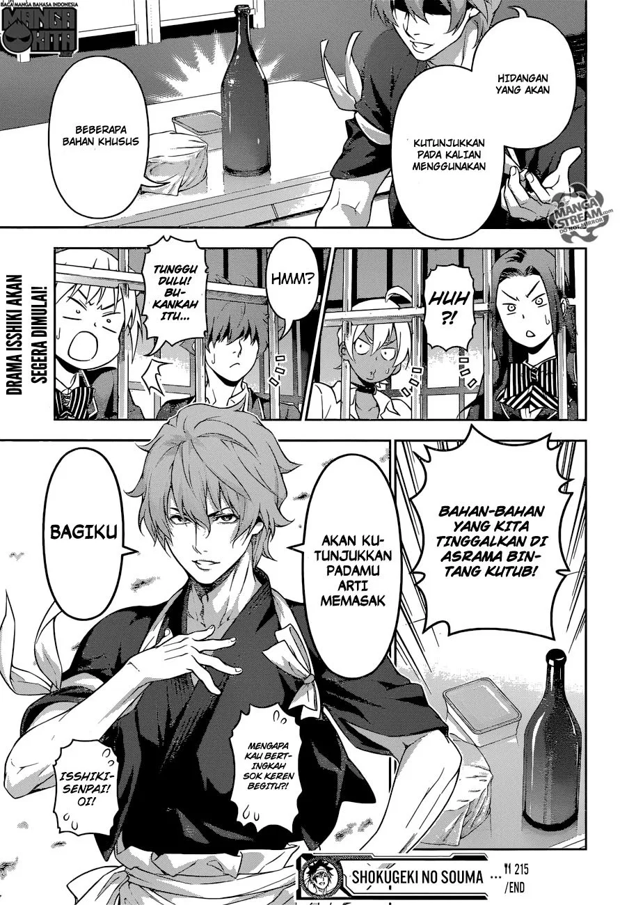 Shokugeki no Soma Chapter 215