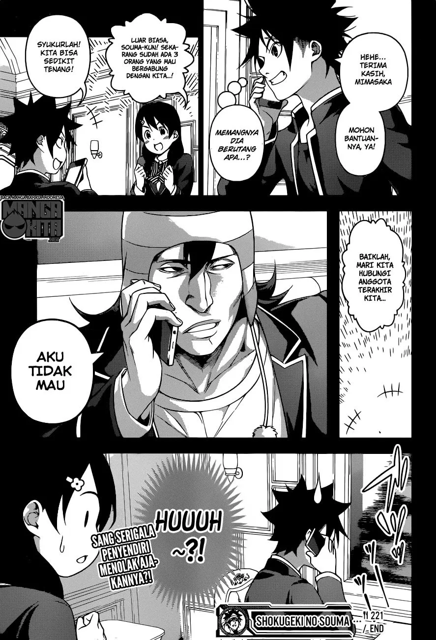 Shokugeki no Soma Chapter 221