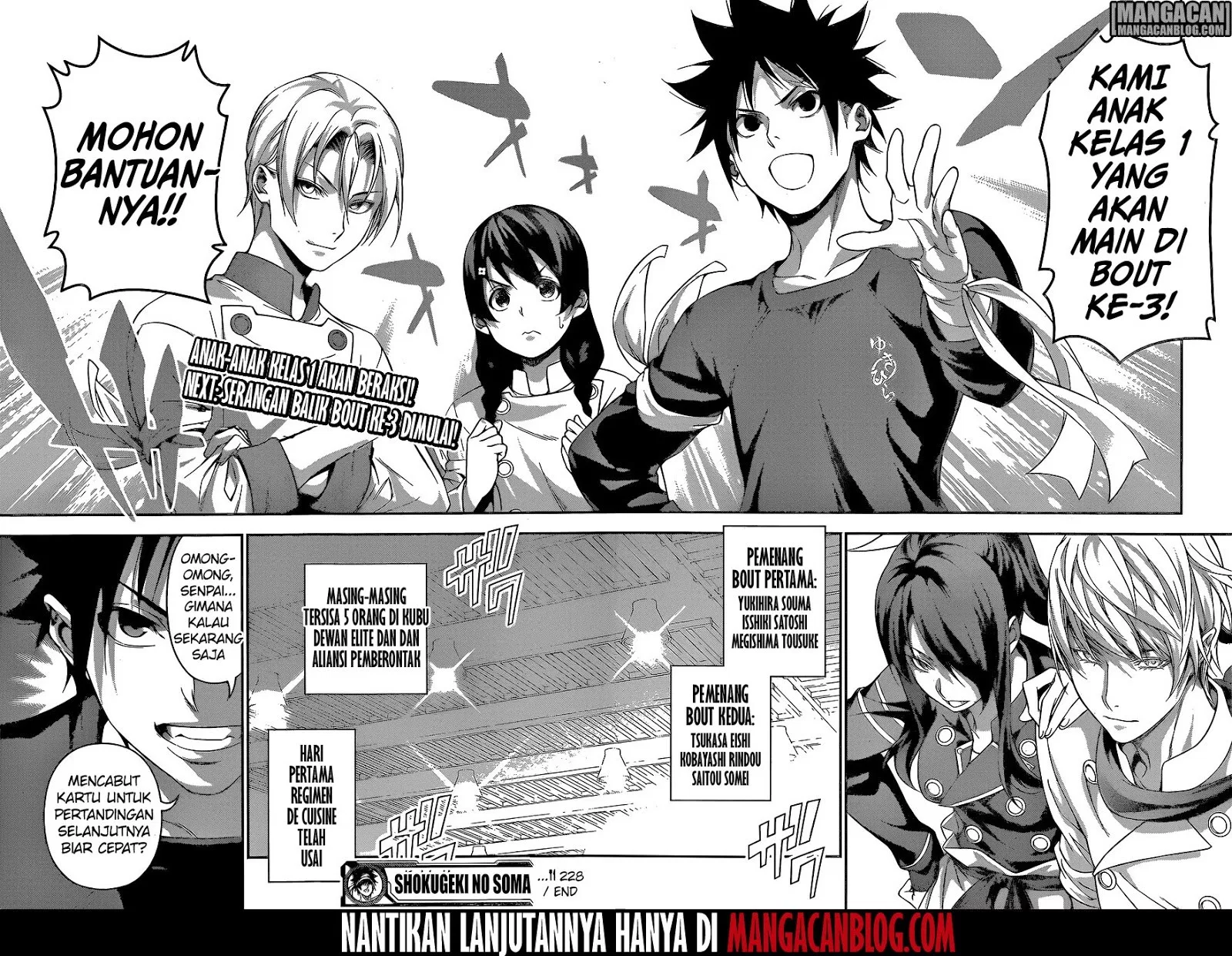 Shokugeki no Soma Chapter 228