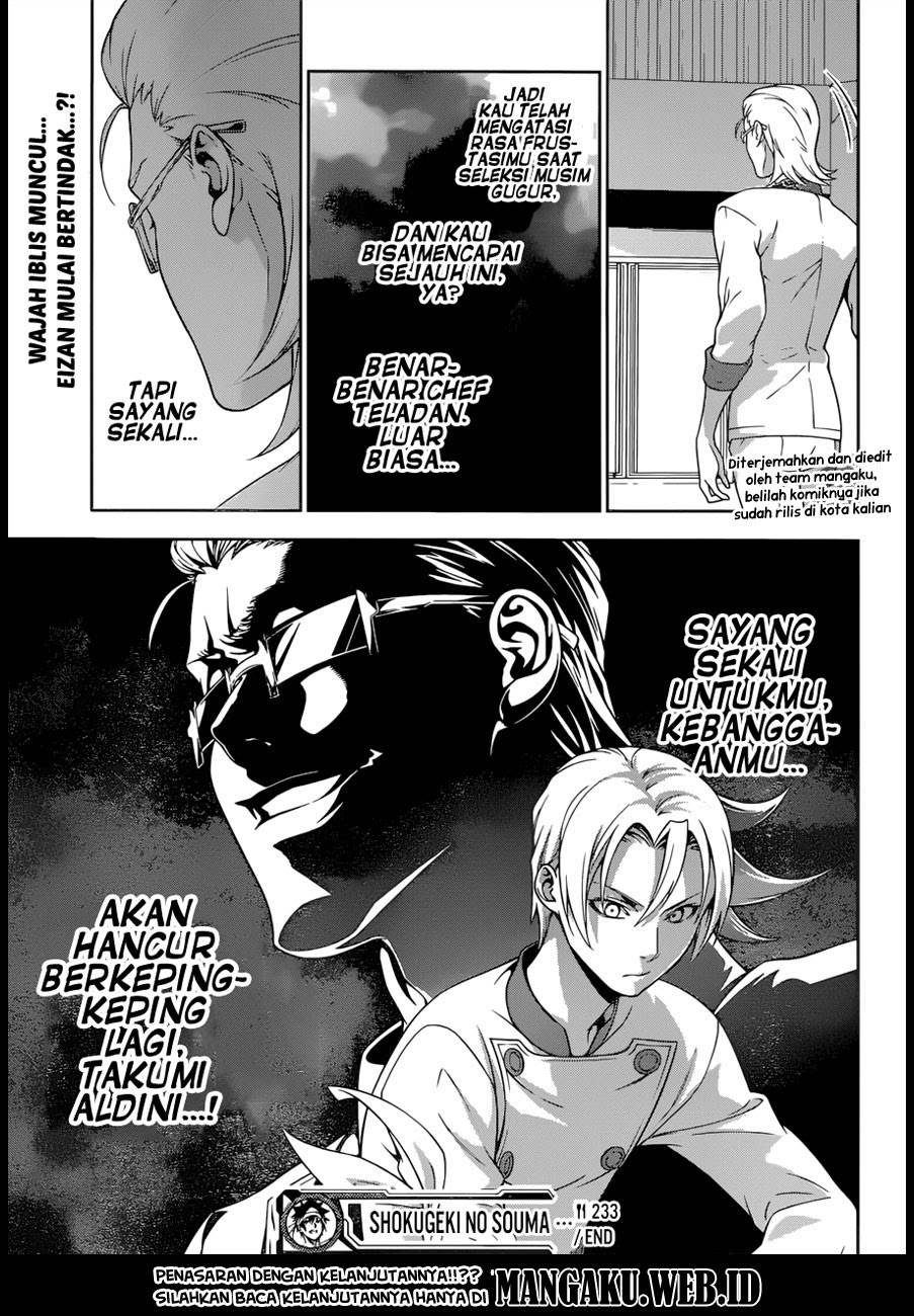 Shokugeki no Soma Chapter 233