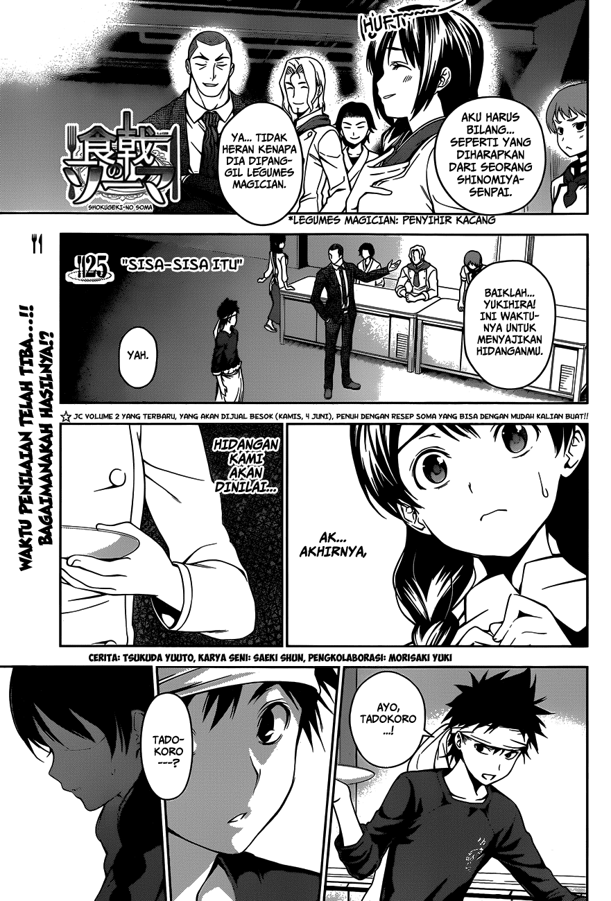 Shokugeki no Soma Chapter 25