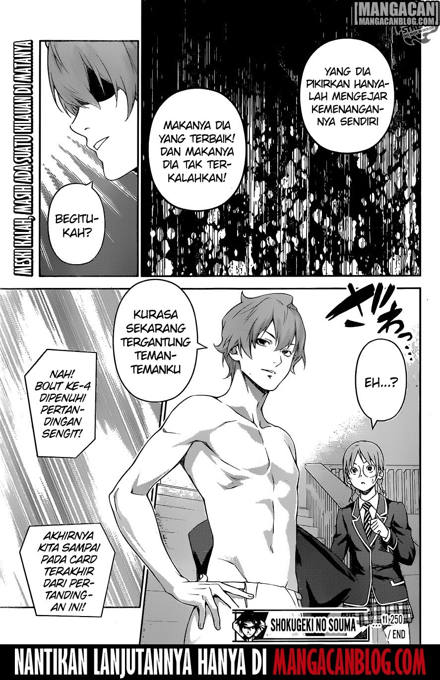 Shokugeki no Soma Chapter 250