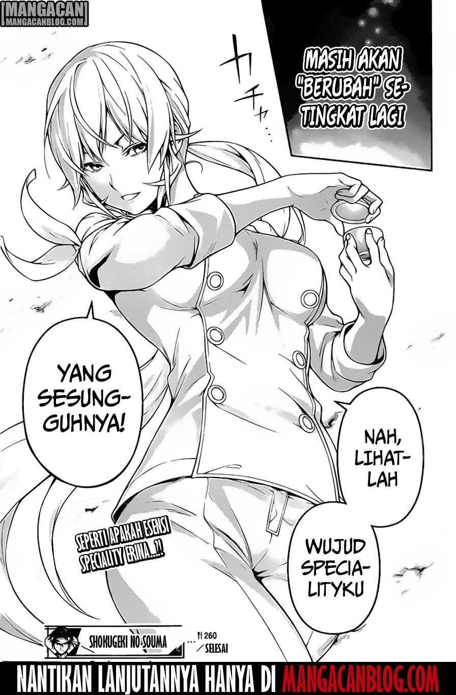 Shokugeki no Soma Chapter 260