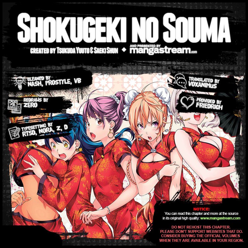 Shokugeki no Soma Chapter 274