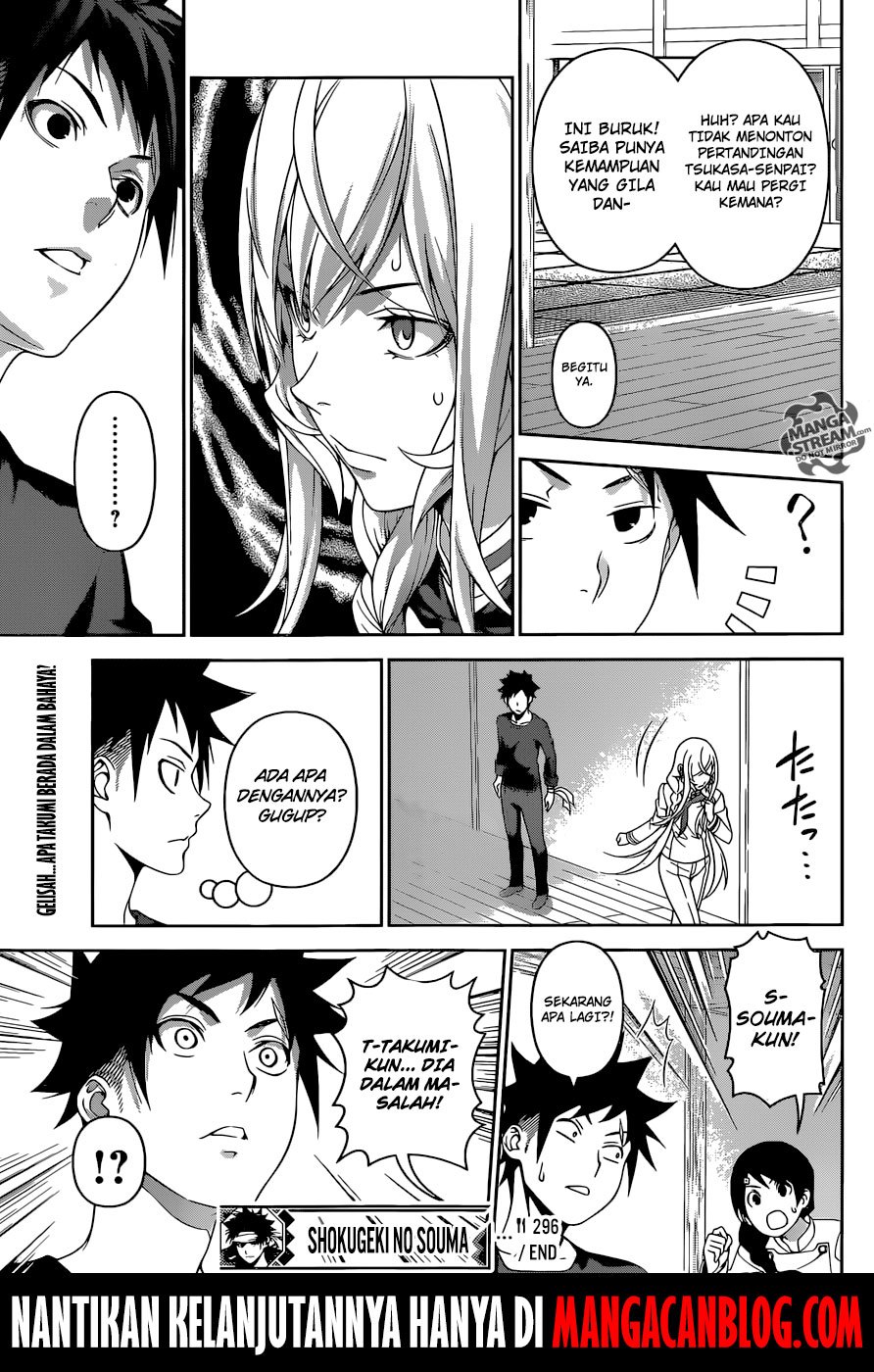 Shokugeki no Soma Chapter 296