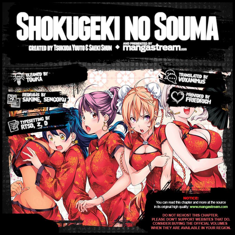 Shokugeki no Soma Chapter 296