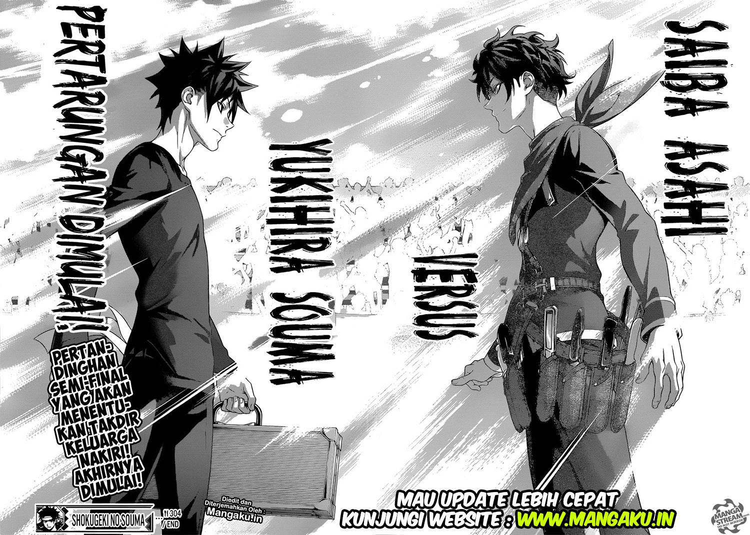 Shokugeki no Soma Chapter 304