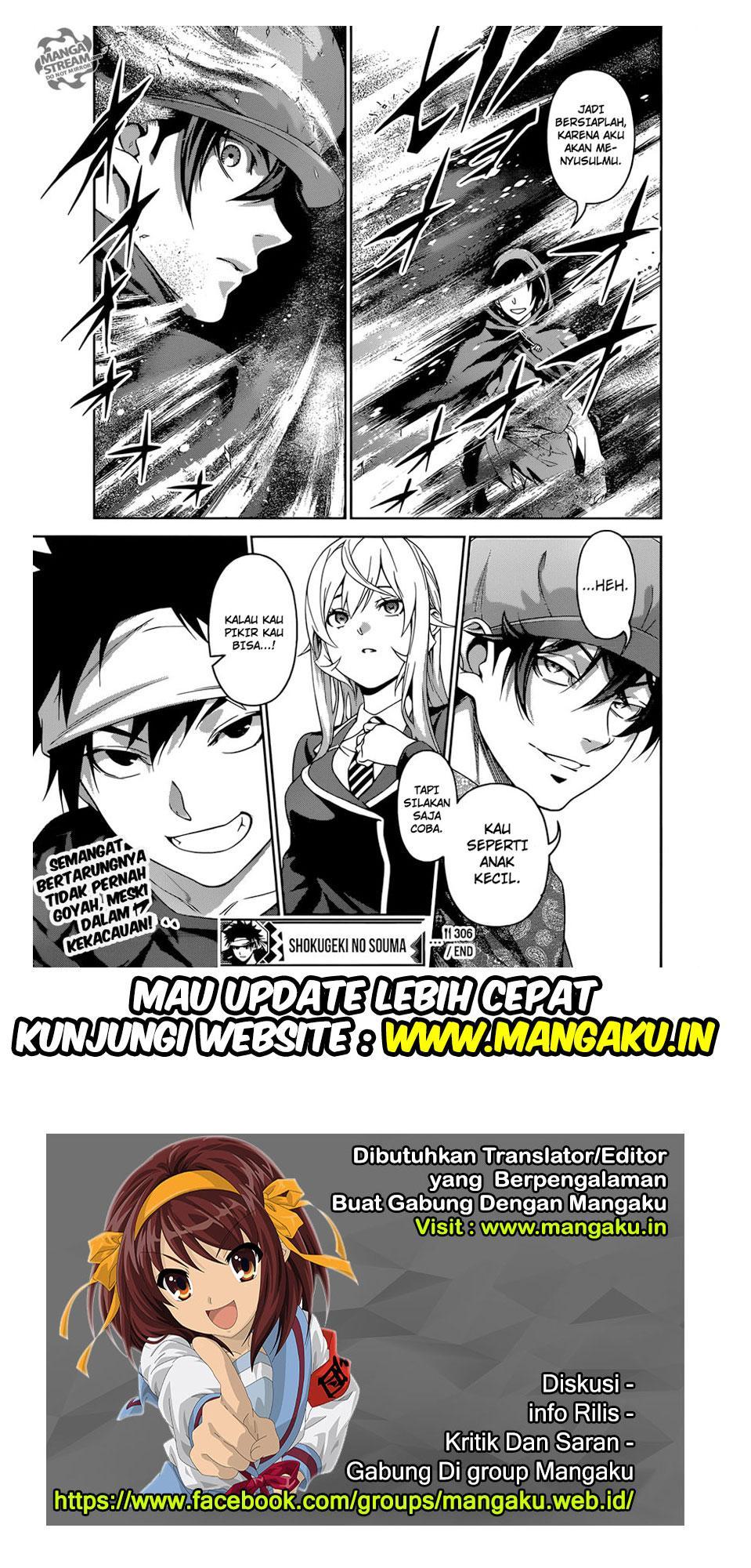 Shokugeki no Soma Chapter 306