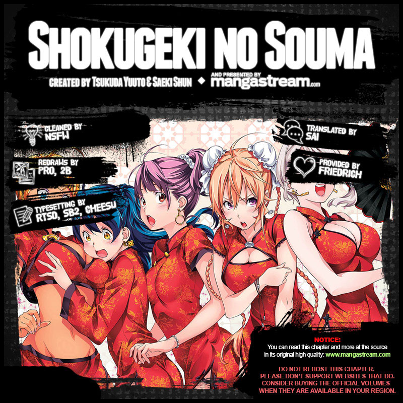 Shokugeki no Soma Chapter 308