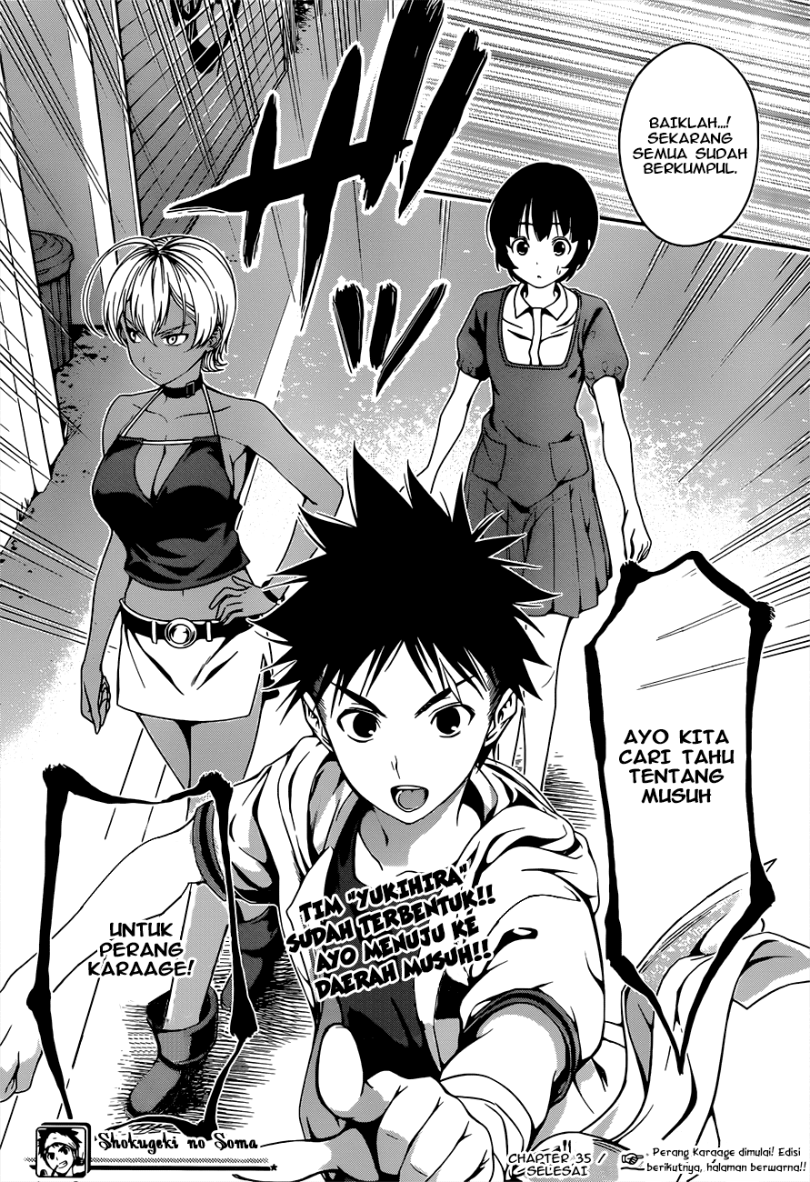 Shokugeki no Soma Chapter 35