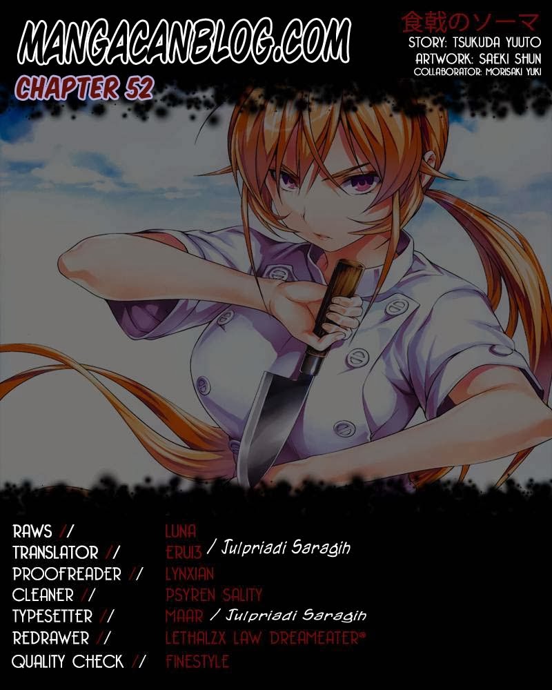 Shokugeki no Soma Chapter 53