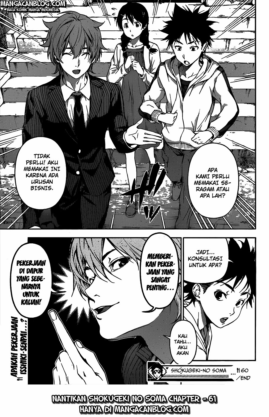 Shokugeki no Soma Chapter 60