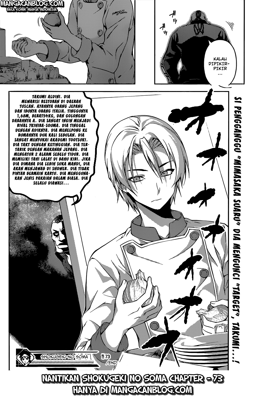 Shokugeki no Soma Chapter 73