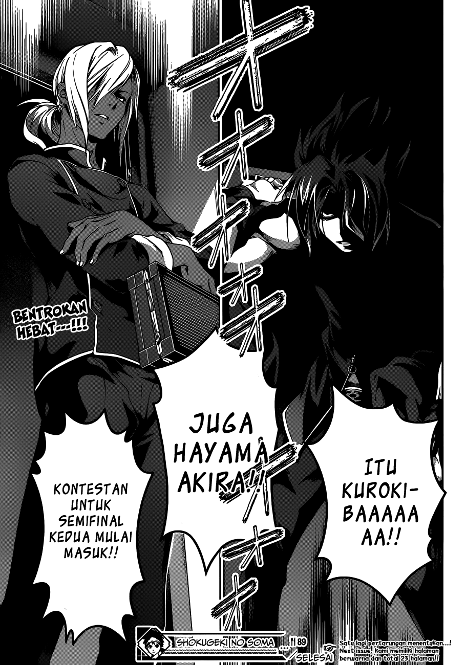 Shokugeki no Soma Chapter 89