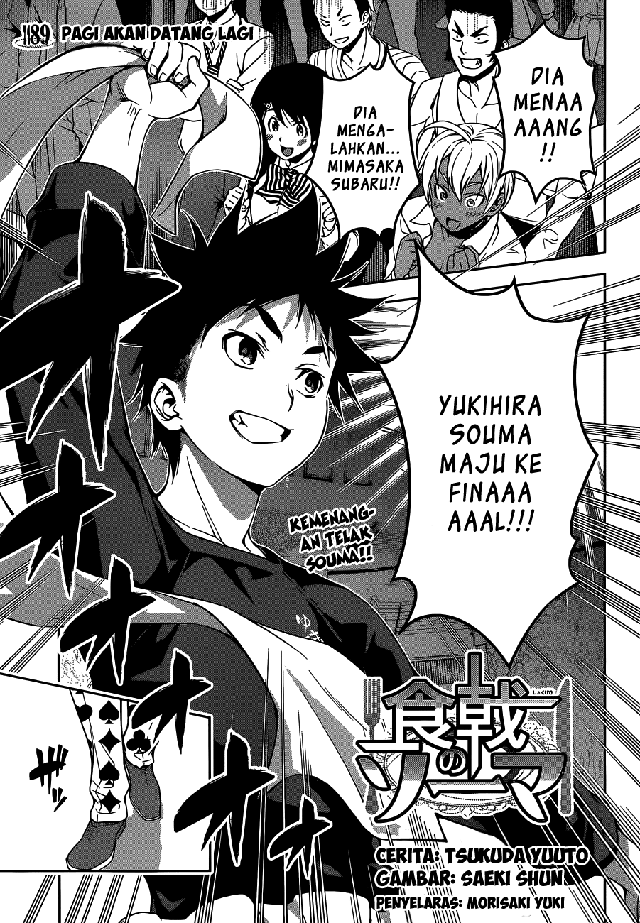 Shokugeki no Soma Chapter 89