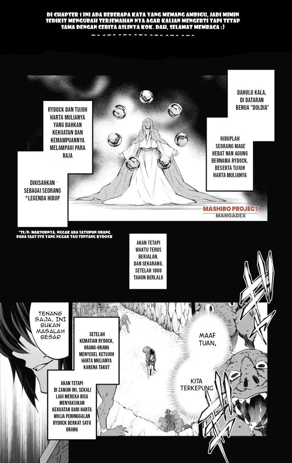 Arafoo Shachiku no Golem Master Chapter 1