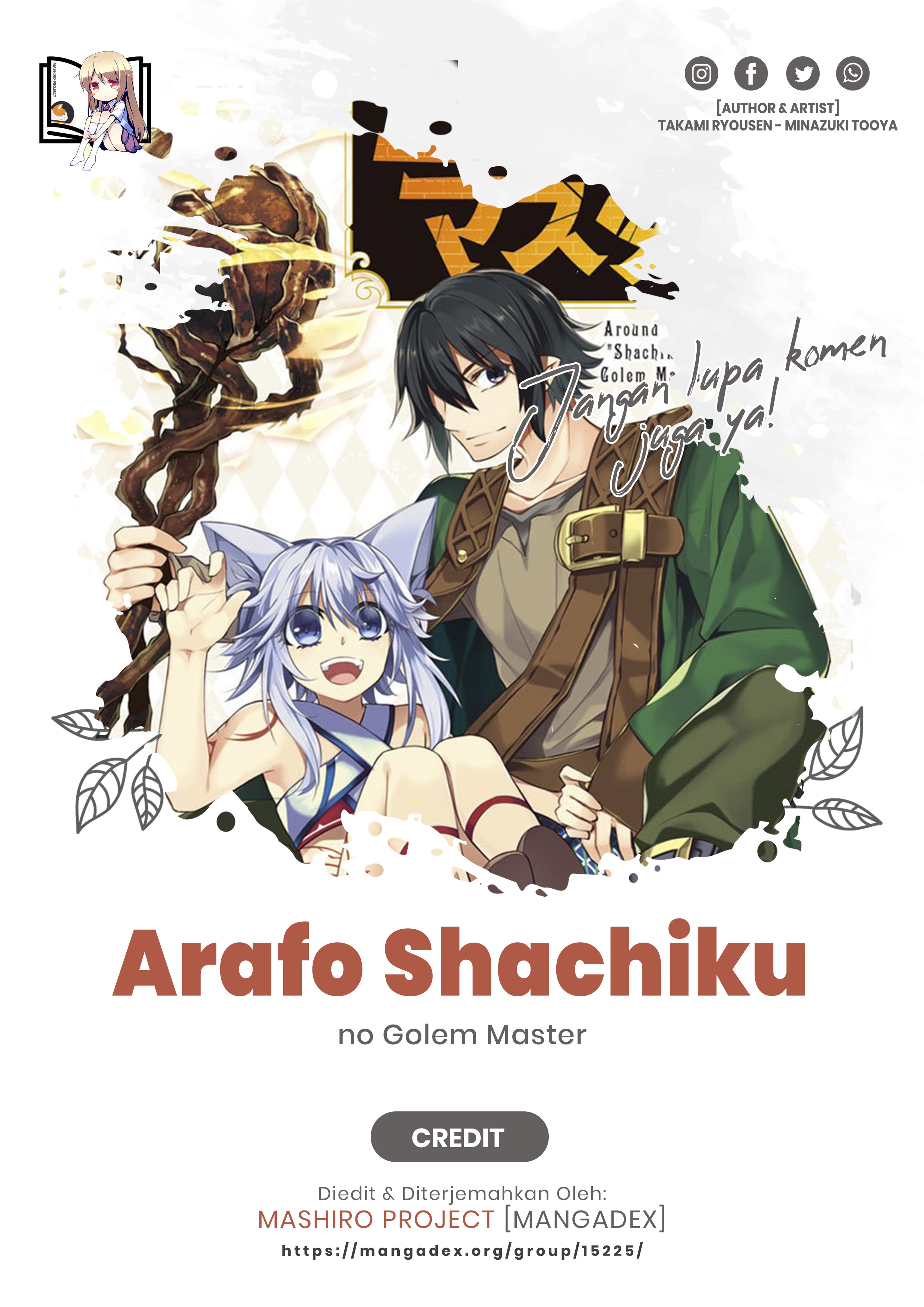 Arafoo Shachiku no Golem Master Chapter 1