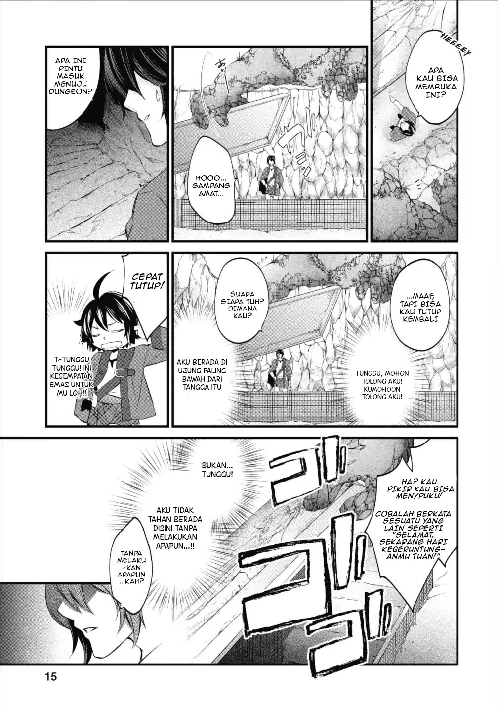 Arafoo Shachiku no Golem Master Chapter 1