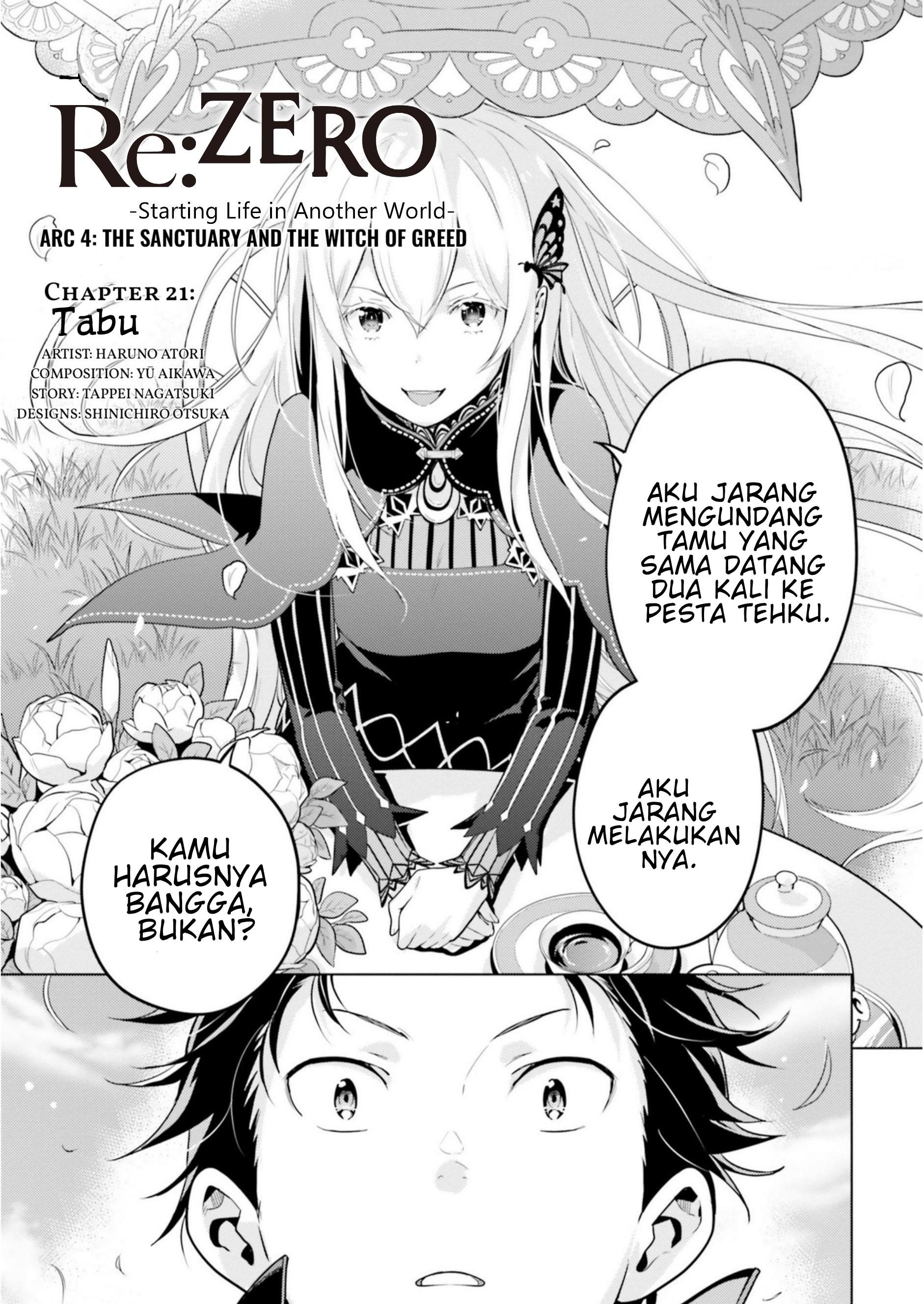 Re:Zero kara Hajimeru Isekai Seikatsu – Daiyonshou – Seiiki to Gouyoku no Majou Chapter 21