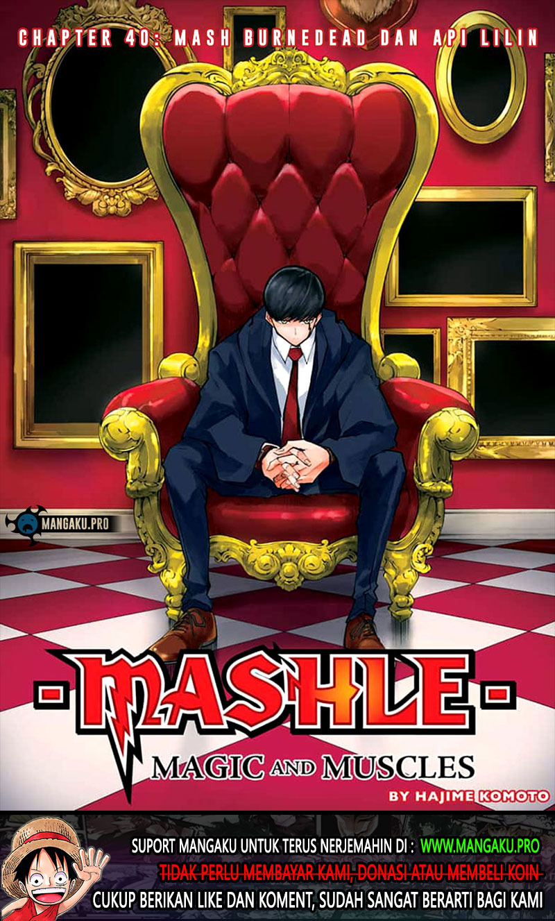 Mashle: Magic and Muscles Chapter 40