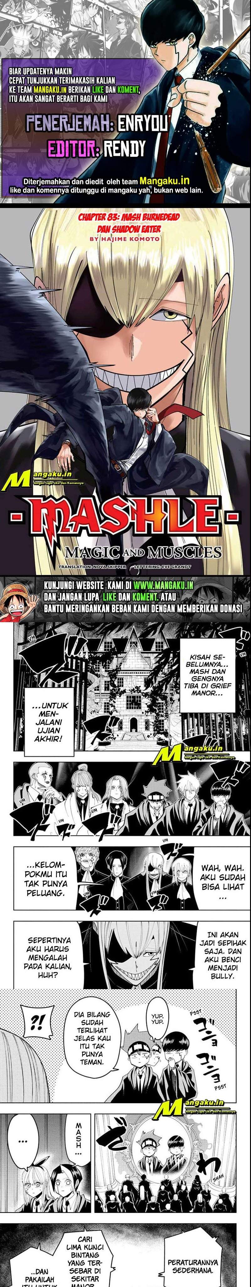 Mashle: Magic and Muscles Chapter 83