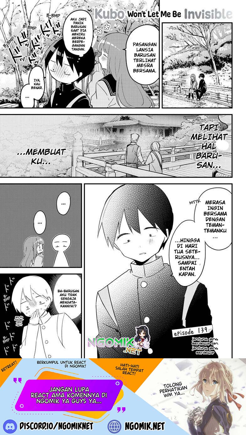 Kubo-san wa Boku (Mobu) wo Yurusanai Chapter 139