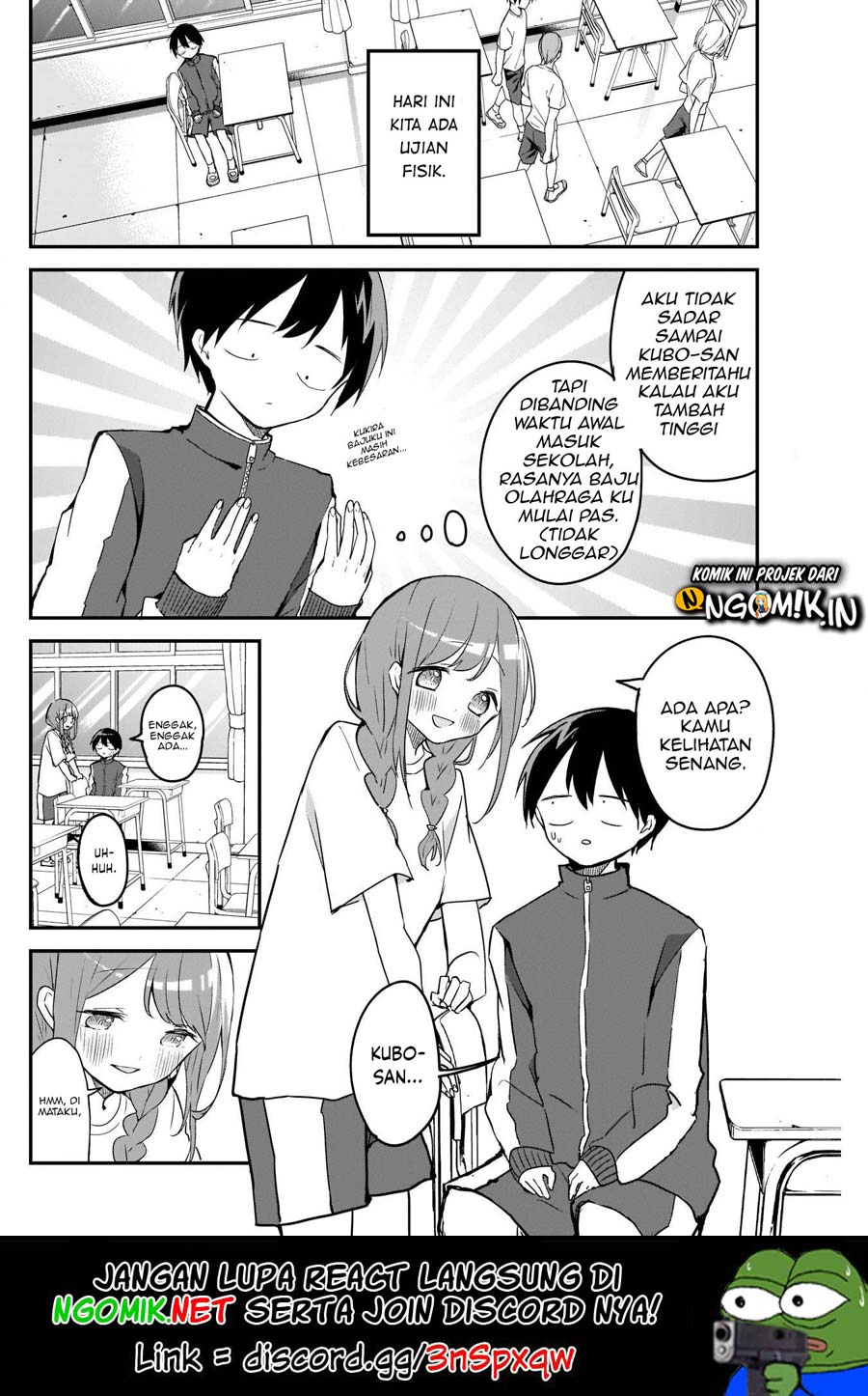 Kubo-san wa Boku (Mobu) wo Yurusanai Chapter 39