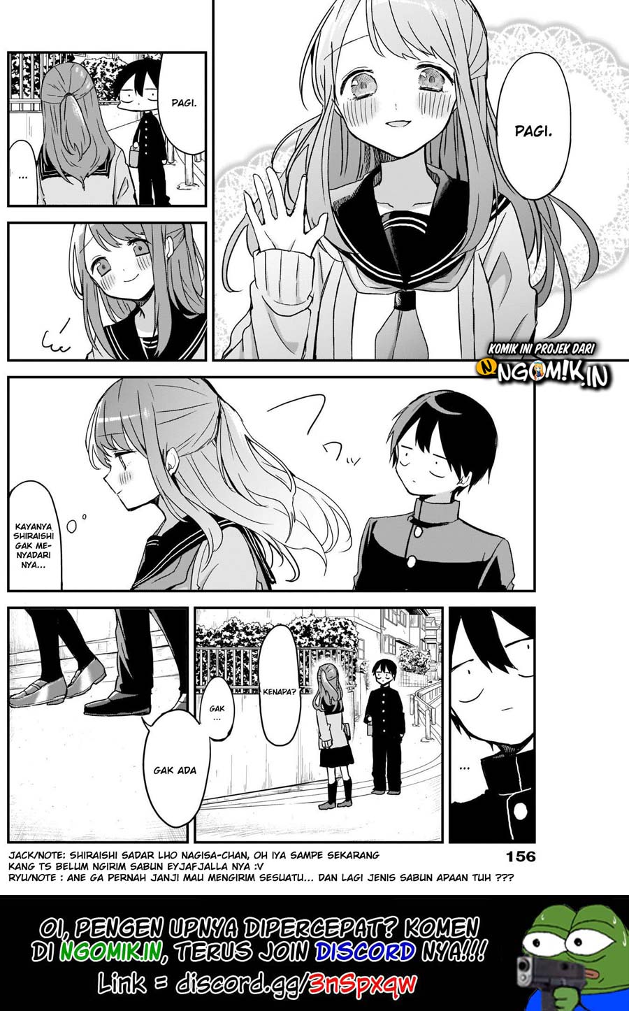 Kubo-san wa Boku (Mobu) wo Yurusanai Chapter 8