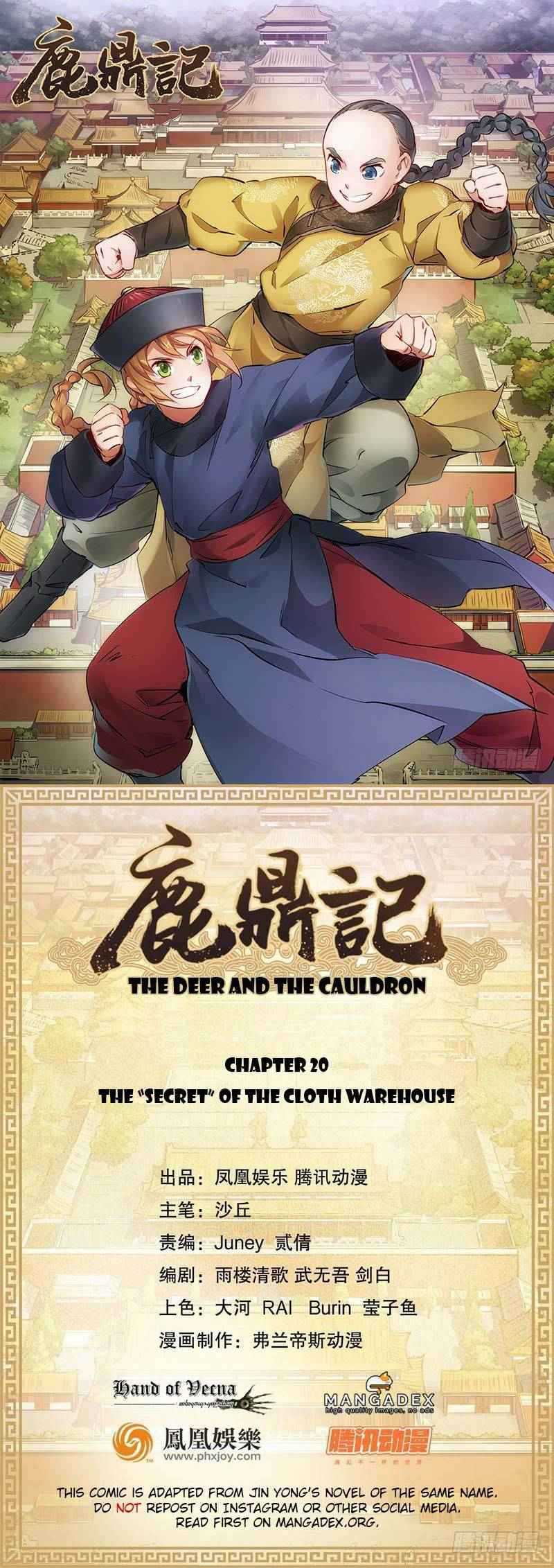 The Deer and the Cauldron Chapter 20