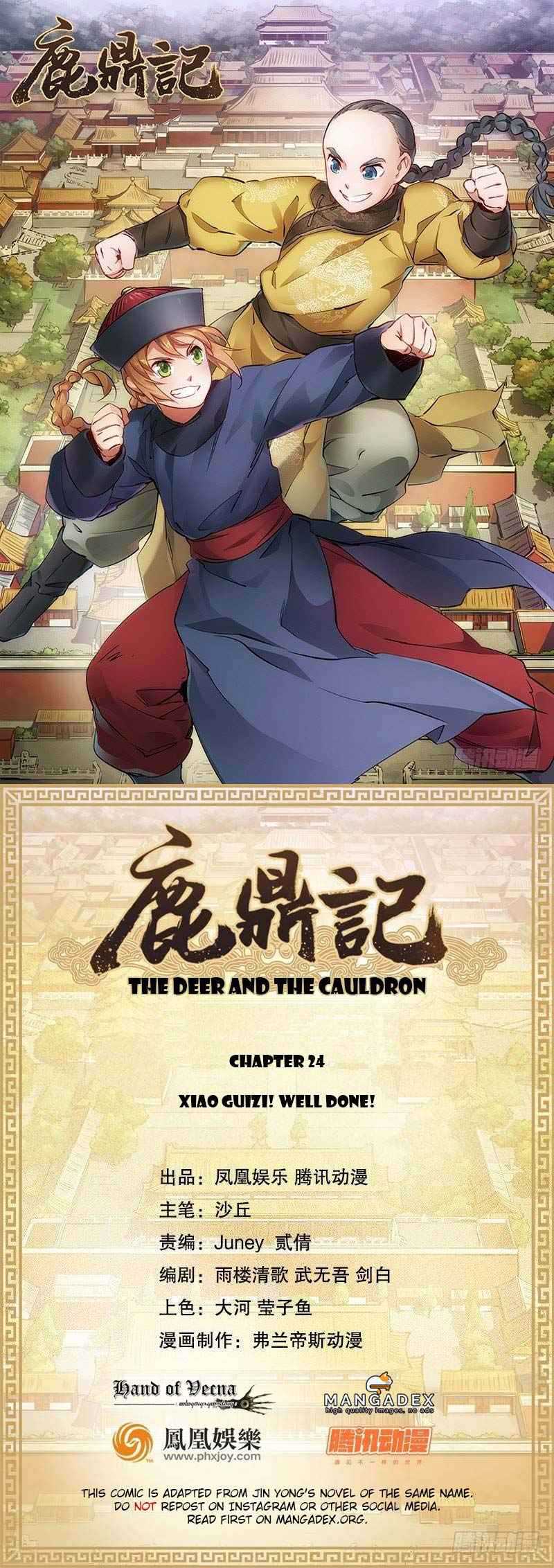 The Deer and the Cauldron Chapter 24